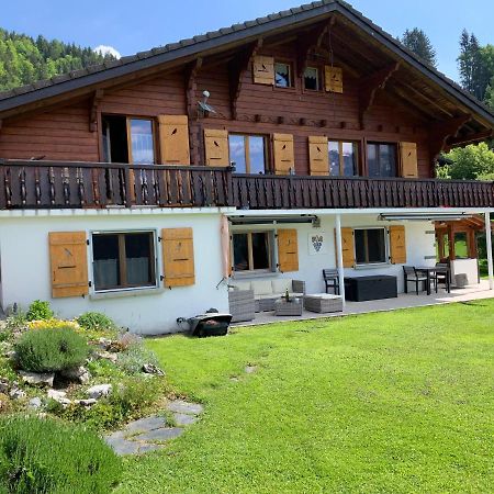 Chalet Le Slalom Arveyes Exteriör bild