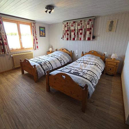 Chalet Le Slalom Arveyes Exteriör bild