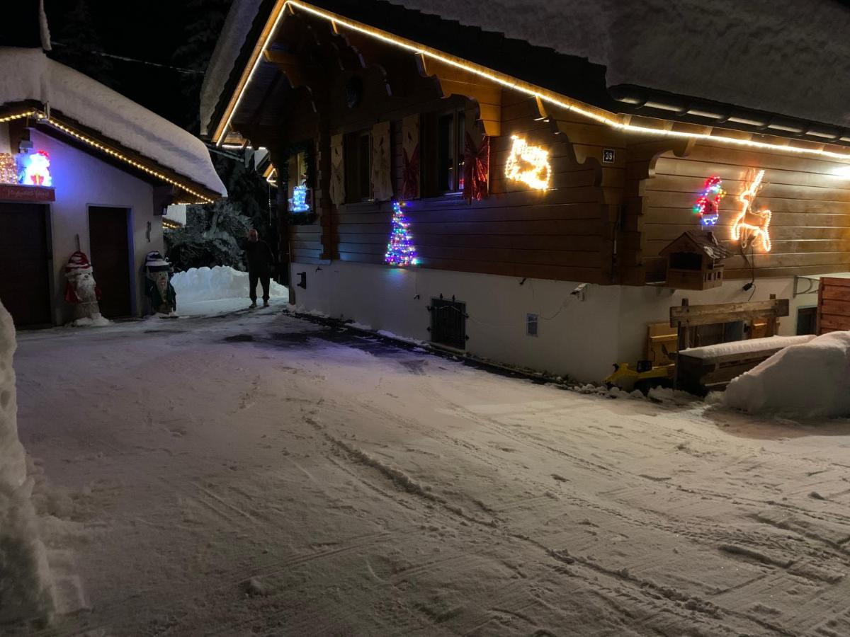 Chalet Le Slalom Arveyes Exteriör bild