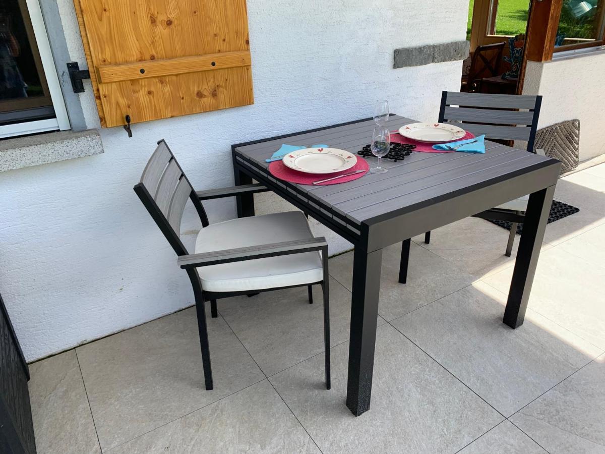 Chalet Le Slalom Arveyes Exteriör bild