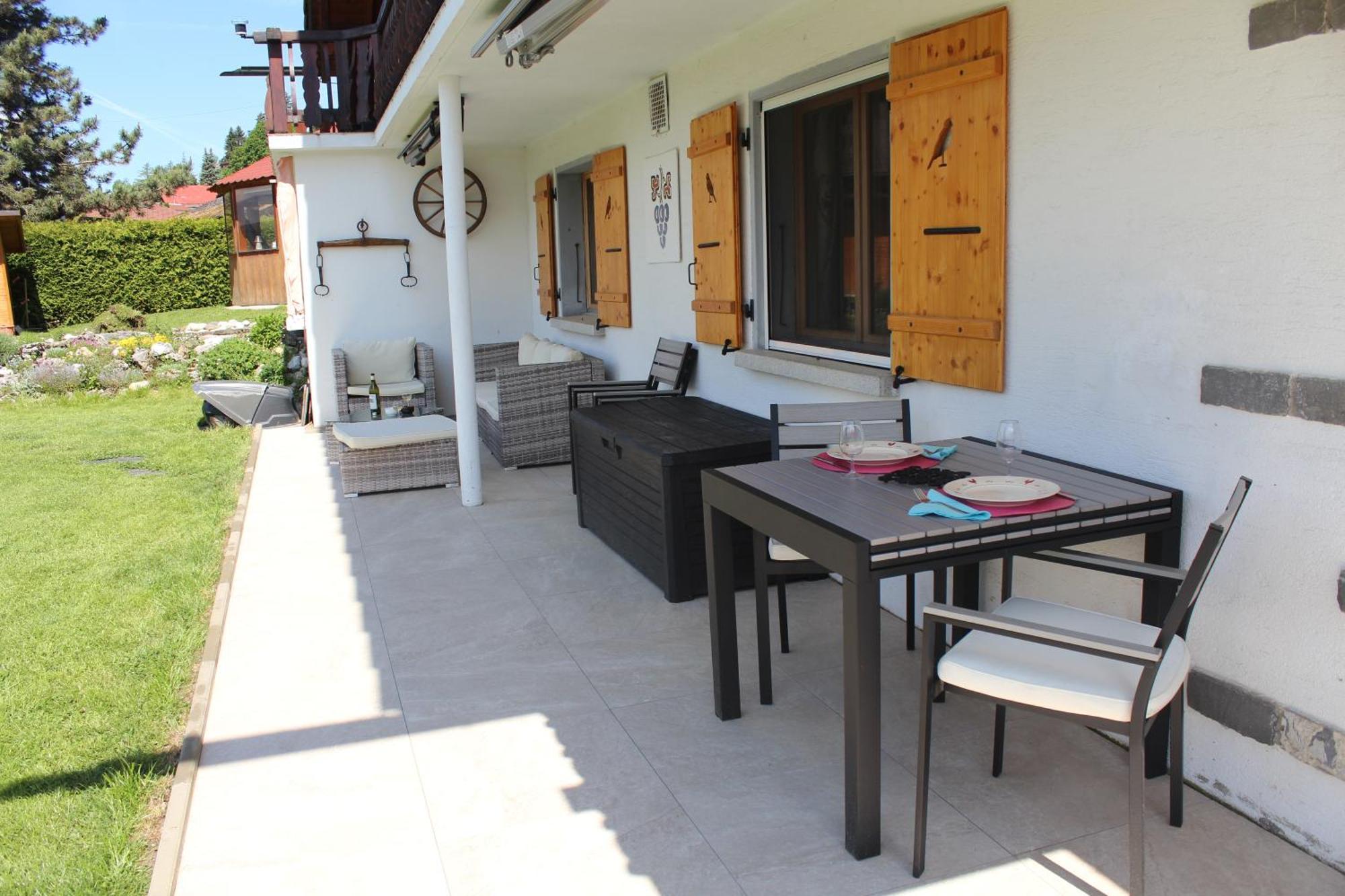 Chalet Le Slalom Arveyes Exteriör bild