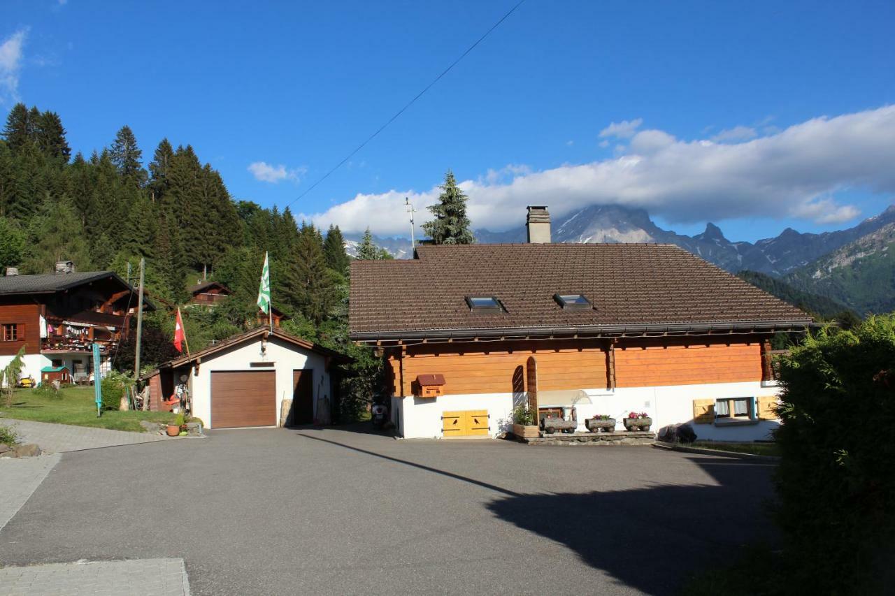 Chalet Le Slalom Arveyes Exteriör bild