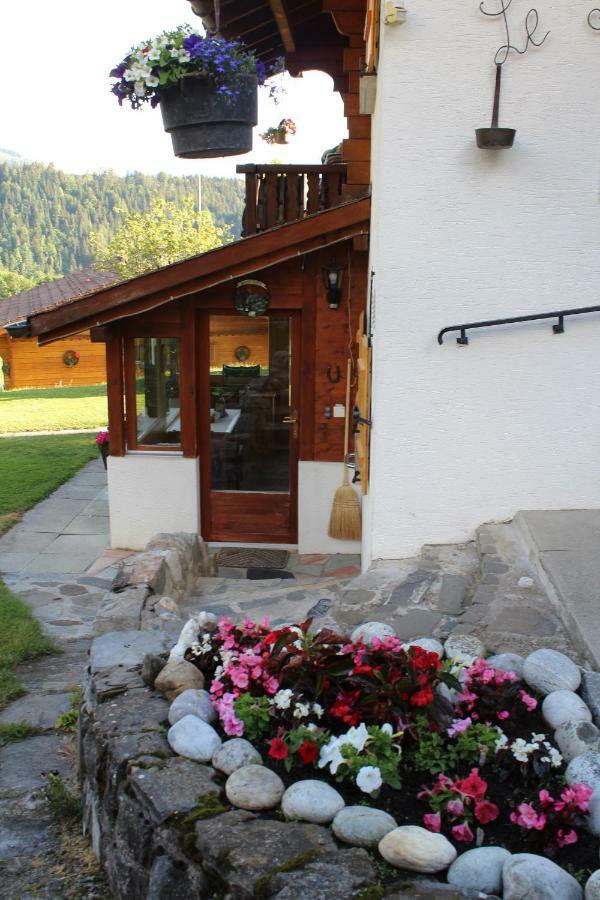 Chalet Le Slalom Arveyes Exteriör bild
