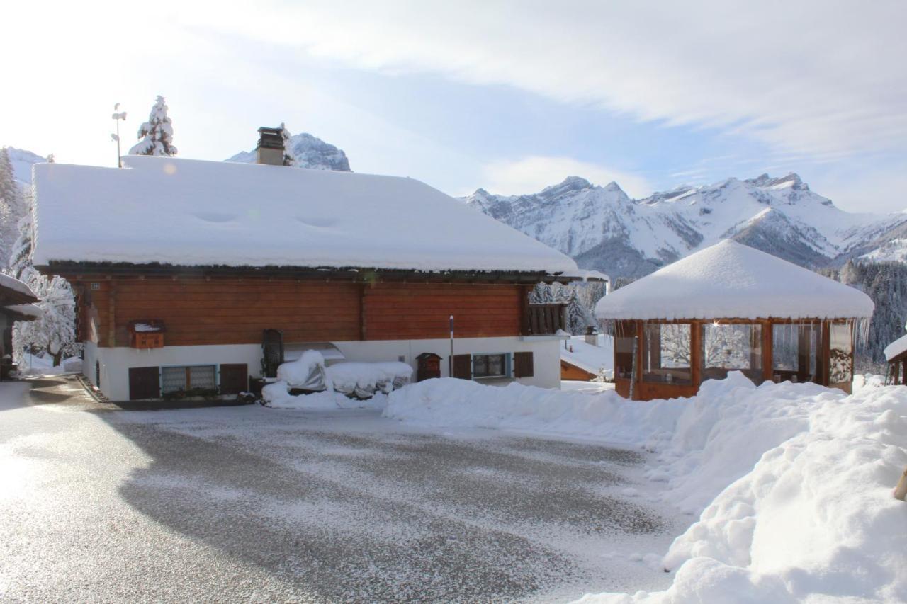 Chalet Le Slalom Arveyes Exteriör bild